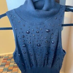 White House Black Market Embellished Sleeveless Tank – Holiday Ready!